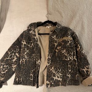 Cheetah Print Jacket